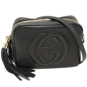 Gucci Soho Disco Bag Calfskin Black